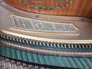 Thumbnail image of John Brinsmead Baby Grand Piano, 1950, ft 6", 88keys, 