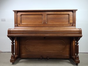 Thumbnail image of Steinway & Sons Upright Piano (92176) Satin Walnut, 1899, 88 keys