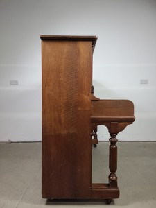 Thumbnail image of Steinway & Sons Upright Piano (92176) Satin Walnut, 1899, 88 keys