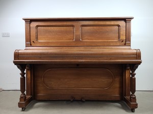 Thumbnail image of Steinway & Sons Upright Piano (92176) Satin Walnut, 1899, 88 keys