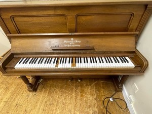 Thumbnail image of Steinway & Sons Upright Piano (92176) Satin Walnut, 1899, 88 keys