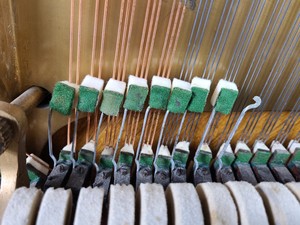 Thumbnail image of Steinway & Sons Upright Piano (92176) Satin Walnut, 1899, 88 keys