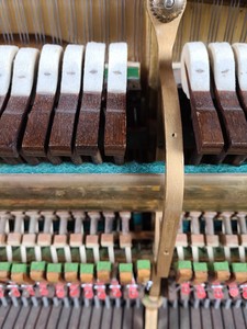 Thumbnail image of Steinway & Sons Upright Piano (92176) Satin Walnut, 1899, 88 keys