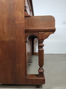 Thumbnail image of Steinway & Sons Upright Piano (92176) Satin Walnut, 1899, 88 keys