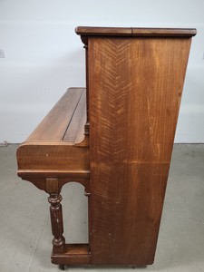 Thumbnail image of Steinway & Sons Upright Piano (92176) Satin Walnut, 1899, 88 keys