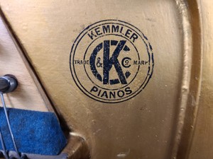 Thumbnail image of Kemmler Osnabruck Upright Piano, 1925, 85 keys, 