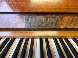 Thumbnail image of Kemmler Osnabruck Upright Piano, 1925, 85 keys, 