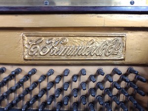Thumbnail image of Kemmler Osnabruck Upright Piano, 1925, 85 keys, 