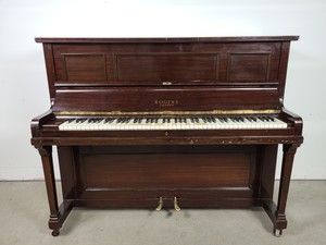 Thumbnail image of George Rogers & Sons Upright Piano (35861), 1925, 88 Keys, Dark Mahogany