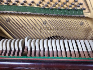 Thumbnail image of George Rogers & Sons Upright Piano (35861), 1925, 88 Keys, Dark Mahogany