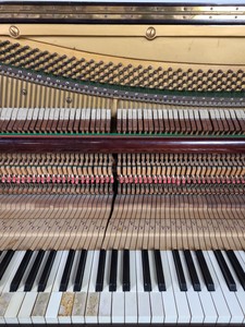 Thumbnail image of George Rogers & Sons Upright Piano (35861), 1925, 88 Keys, Dark Mahogany