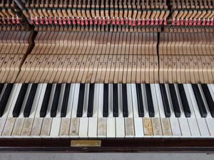Thumbnail image of George Rogers & Sons Upright Piano (35861), 1925, 88 Keys, Dark Mahogany