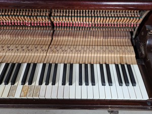 Thumbnail image of George Rogers & Sons Upright Piano (35861), 1925, 88 Keys, Dark Mahogany