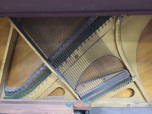 Thumbnail image of George Rogers & Sons Upright Piano (35861), 1925, 88 Keys, Dark Mahogany