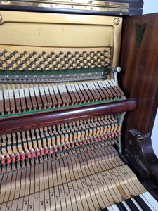 Thumbnail image of George Rogers & Sons Upright Piano (35861), 1925, 88 Keys, Dark Mahogany