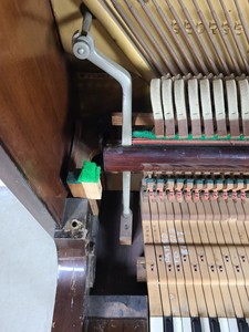 Thumbnail image of George Rogers & Sons Upright Piano (35861), 1925, 88 Keys, Dark Mahogany