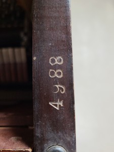 Thumbnail image of George Rogers & Sons Upright Piano (35861), 1925, 88 Keys, Dark Mahogany