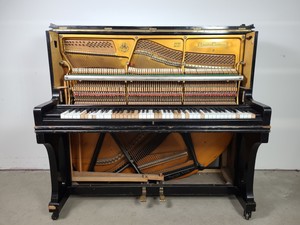 Thumbnail image of Grotrian Steinweg (18583) Model 130 Upright Piano 1906, 85 Key Ebonised Casework