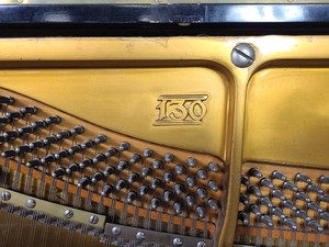 Thumbnail image of Grotrian Steinweg (18583) Model 130 Upright Piano 1906, 85 Key Ebonised Casework