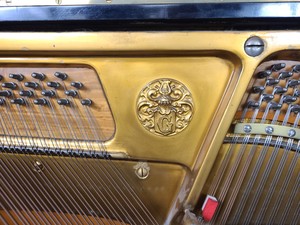 Thumbnail image of Grotrian Steinweg (18583) Model 130 Upright Piano 1906, 85 Key Ebonised Casework