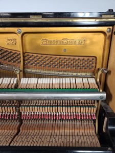 Thumbnail image of Grotrian Steinweg (18583) Model 130 Upright Piano 1906, 85 Key Ebonised Casework