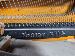 Thumbnail image of Grotrian Steinweg (18583) Model 130 Upright Piano 1906, 85 Key Ebonised Casework