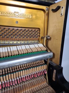 Thumbnail image of Grotrian Steinweg (18583) Model 130 Upright Piano 1906, 85 Key Ebonised Casework