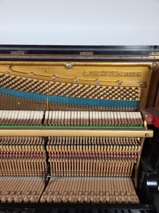 Thumbnail image of C. Bechstein Upright Piano (66420) Model 8, 1903, Ebonised Casework, 88 Keys