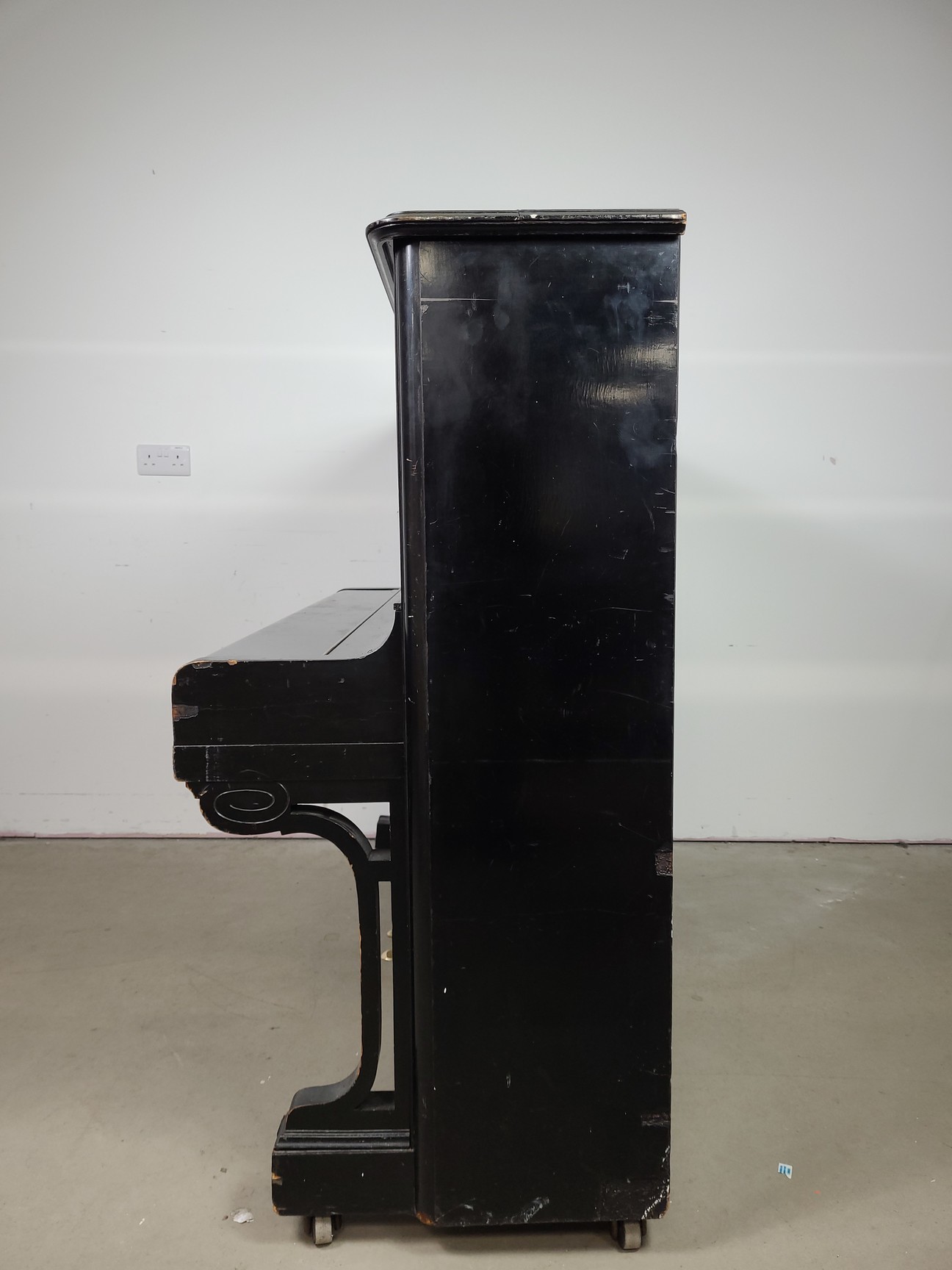 Image of C. Bechstein Upright Piano (66420) Model 8, 1903, Ebonised Casework, 88 Keys