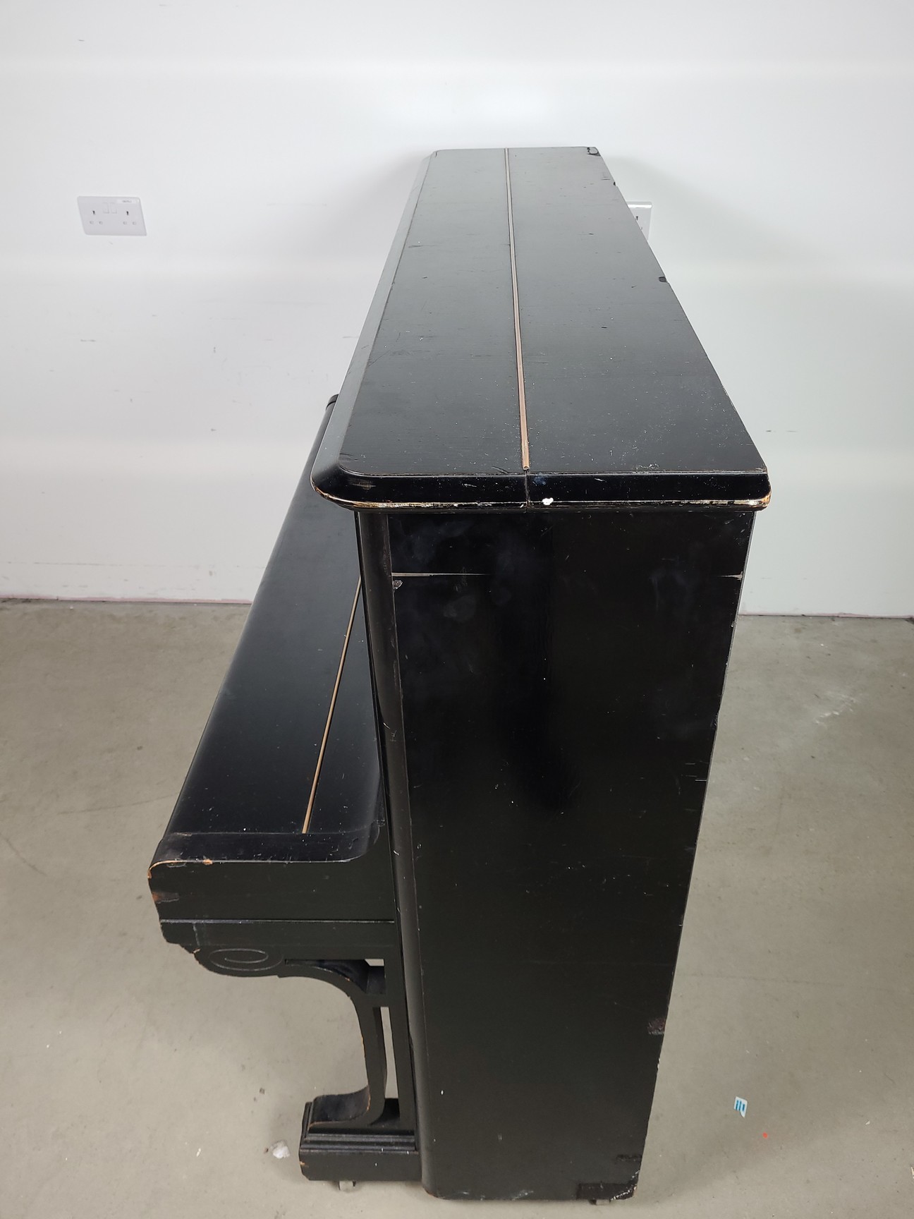 Image of C. Bechstein Upright Piano (66420) Model 8, 1903, Ebonised Casework, 88 Keys