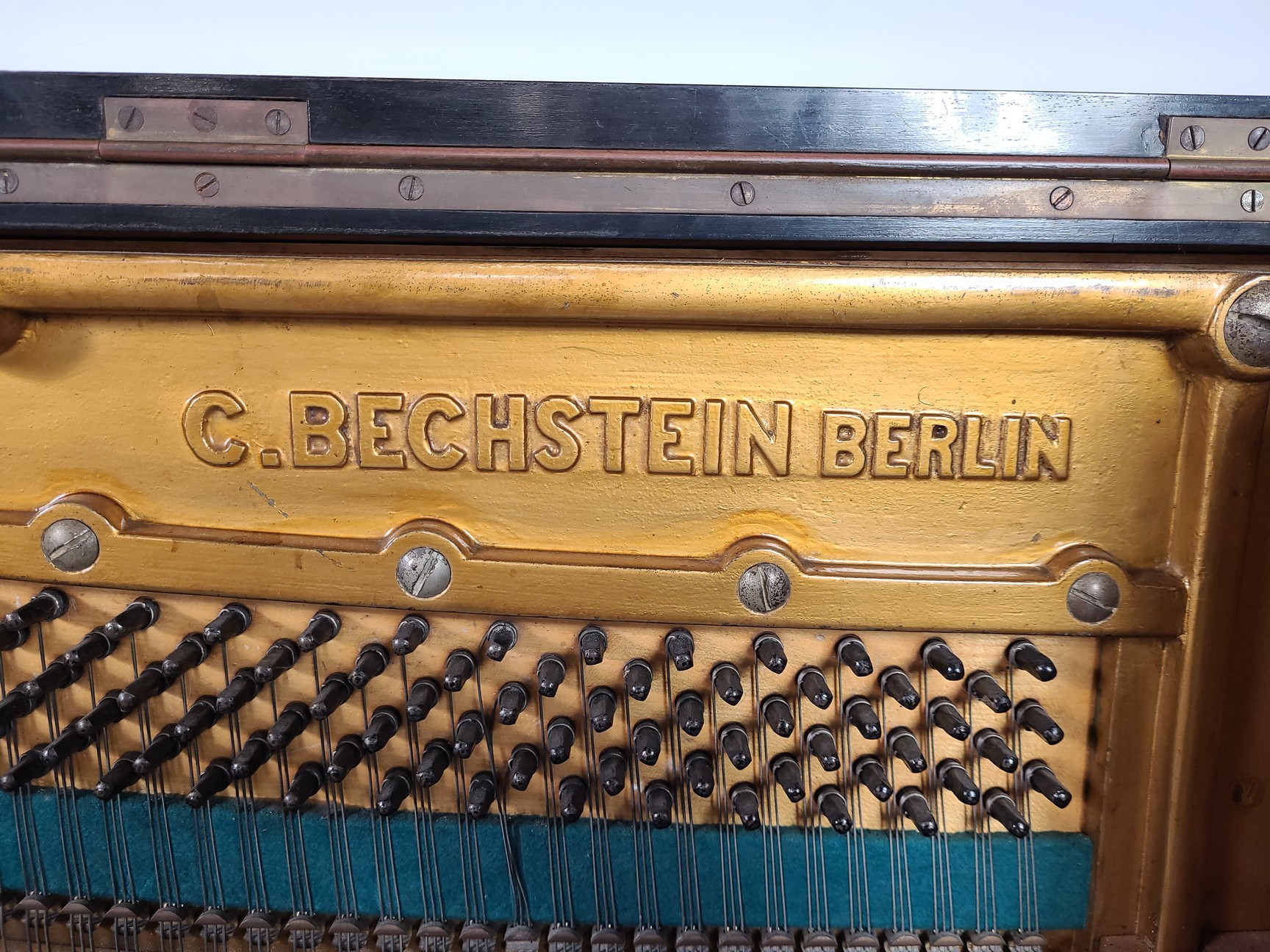 Image of C. Bechstein Upright Piano (66420) Model 8, 1903, Ebonised Casework, 88 Keys