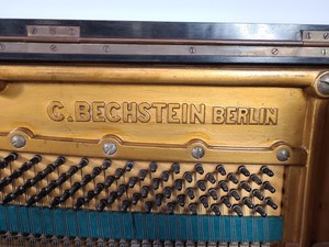 Thumbnail image of C. Bechstein Upright Piano (66420) Model 8, 1903, Ebonised Casework, 88 Keys