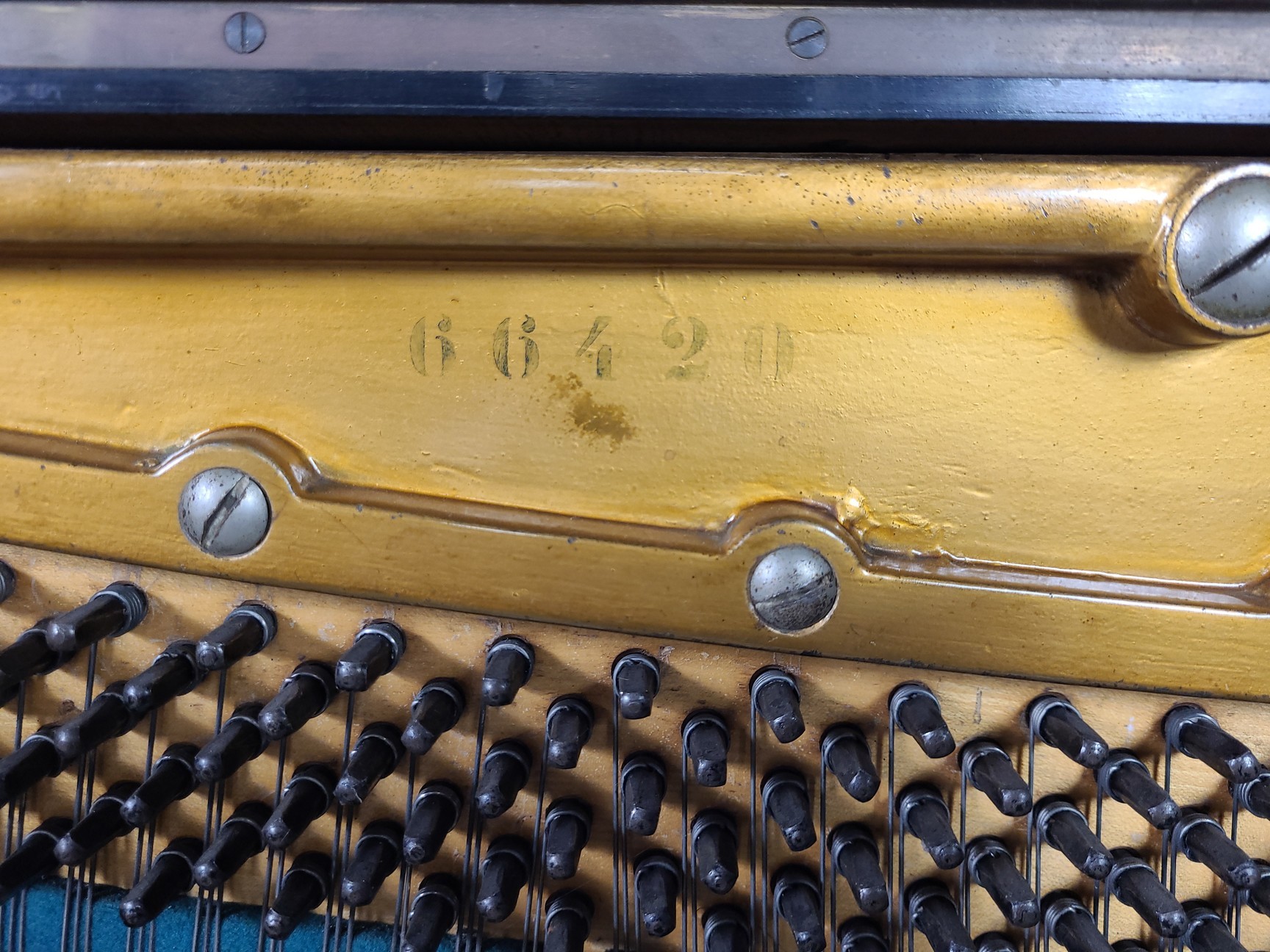 Image of C. Bechstein Upright Piano (66420) Model 8, 1903, Ebonised Casework, 88 Keys