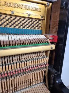 Thumbnail image of C. Bechstein Upright Piano (66420) Model 8, 1903, Ebonised Casework, 88 Keys