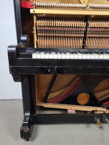 Thumbnail image of C. Bechstein Upright Piano (66420) Model 8, 1903, Ebonised Casework, 88 Keys