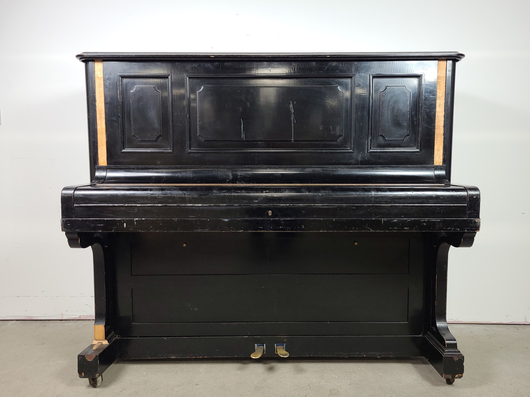 Image of C. Bechstein Upright Piano (66420) Model 8, 1903, Ebonised Casework, 88 Keys