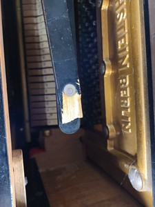 Thumbnail image of C. Bechstein Upright Piano (66420) Model 8, 1903, Ebonised Casework, 88 Keys