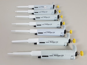 Thumbnail image of 7 x Nichiryo Nichipet EX Pipettes Volume 2 - 20μL Lab