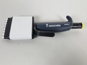 Thumbnail image of 2 x Anachem 8 Channel Pipettes - 20 - 200μL & 5 - 50μL Lab