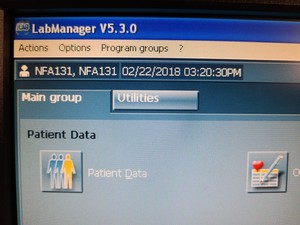 Thumbnail image of Jaeger Oxycon Pro System w/ Computer & Metabolic Cart Lab