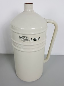 Thumbnail image of Pair of MVE Cryogenics Lab 4 Liquid Nitrogen Dewars (4 Litre) Lab