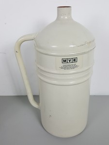 Thumbnail image of Pair of MVE Cryogenics Lab 4 Liquid Nitrogen Dewars (4 Litre) Lab