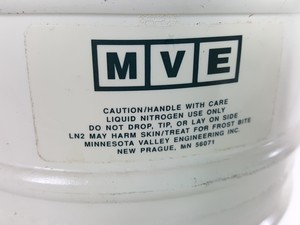 Thumbnail image of Pair of MVE Cryogenics Lab 4 Liquid Nitrogen Dewars (4 Litre) Lab
