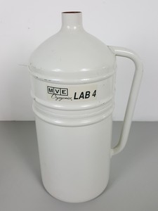 Thumbnail image of Pair of MVE Cryogenics Lab 4 Liquid Nitrogen Dewars (4 Litre) Lab