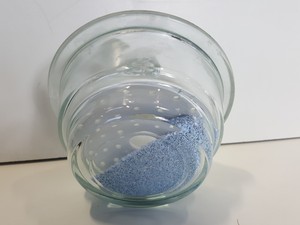 Thumbnail image of Glass Laboratory Domed Vacuum Desiccator / Dryer with Insert 21cm Lab