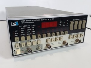 Thumbnail image of Hewlett Packard HP 8116A 50MHz Pulse/Function Generator Lab Spares or Repairs