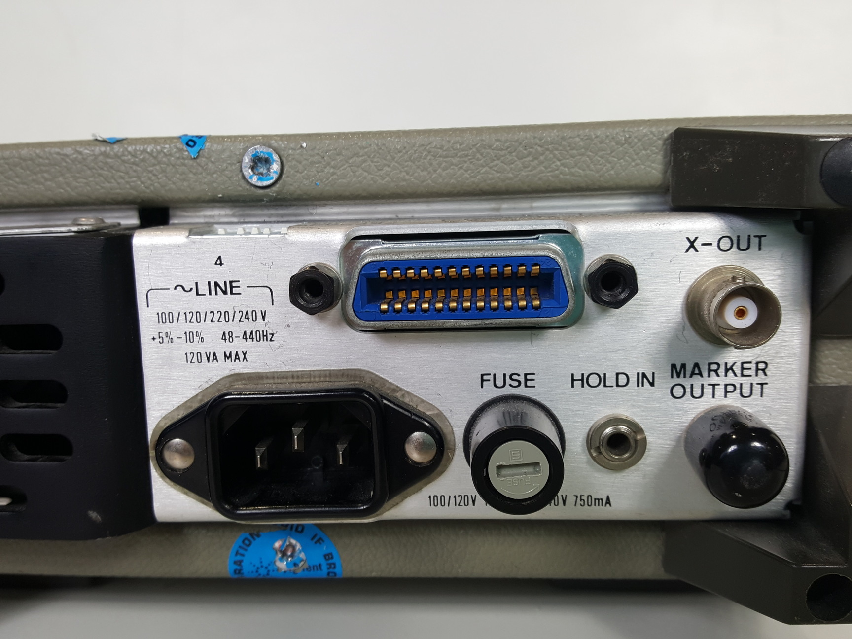 Image of Hewlett Packard HP 8116A 50MHz Pulse/Function Generator Lab Spares or Repairs