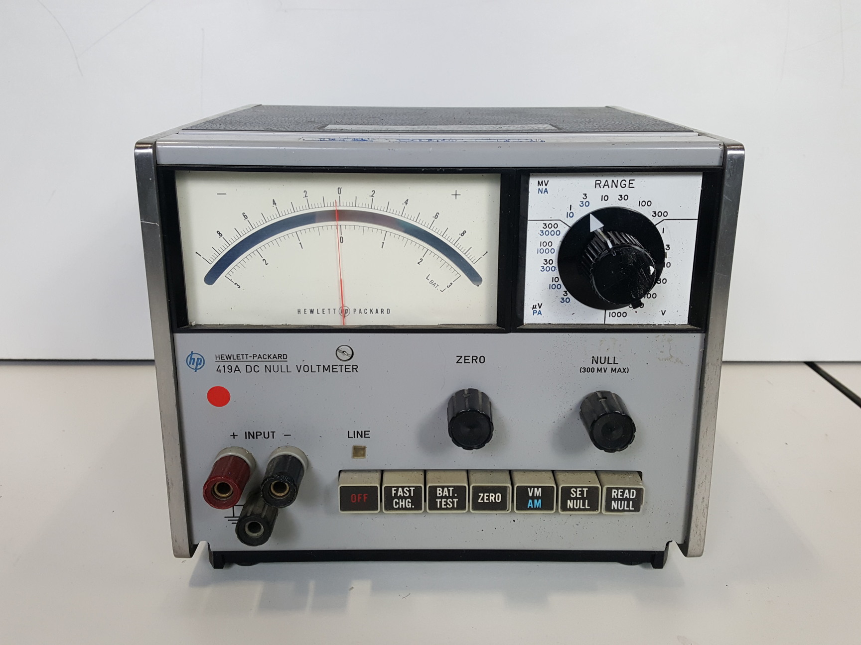 Image of Hewlett Packard HP 419A DC Null Voltmeter Lab