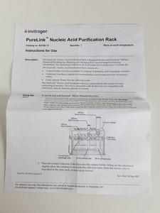 Thumbnail image of Invitrogen PureLink Nucleic Acid Purification Rack K2100-13 Lab