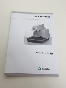 Thumbnail image of Metrohm Polarograph 663 VA Stand & Stirrer, Autolab IME663, Potentiostat, Lab